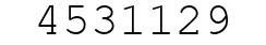 Number 4531129.