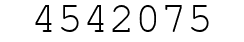 Number 4542075.