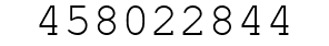 Number 458022844.