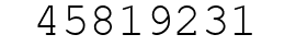 Number 45819231.