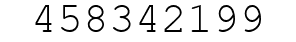 Number 458342199.