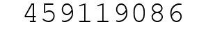 Number 459119086.