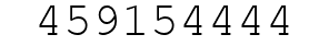 Number 459154444.