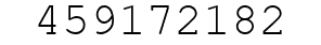 Number 459172182.