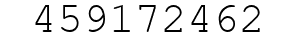 Number 459172462.