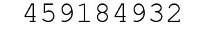 Number 459184932.