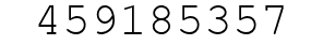 Number 459185357.