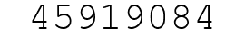 Number 45919084.