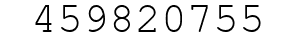 Number 459820755.