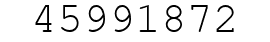 Number 45991872.