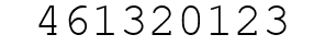 Number 461320123.