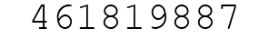 Number 461819887.