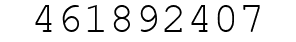 Number 461892407.