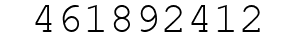 Number 461892412.