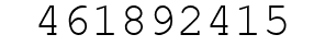 Number 461892415.
