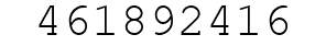 Number 461892416.