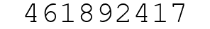 Number 461892417.