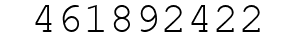 Number 461892422.