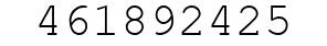 Number 461892425.