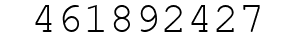 Number 461892427.