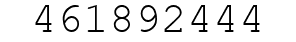 Number 461892444.