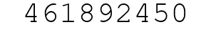 Number 461892450.