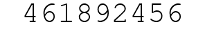 Number 461892456.