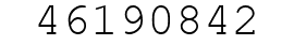 Number 46190842.