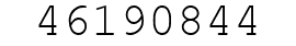 Number 46190844.