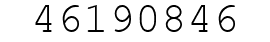 Number 46190846.