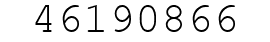 Number 46190866.