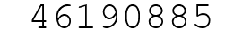 Number 46190885.