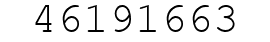 Number 46191663.