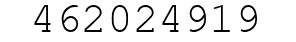 Number 462024919.