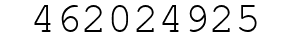 Number 462024925.