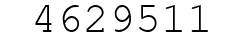 Number 4629511.
