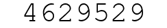 Number 4629529.