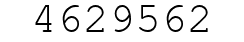 Number 4629562.