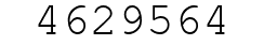 Number 4629564.