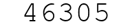 Number 46305.