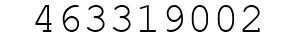 Number 463319002.