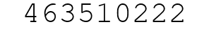 Number 463510222.