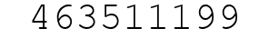 Number 463511199.