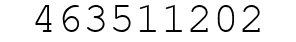 Number 463511202.