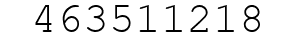 Number 463511218.
