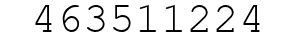 Number 463511224.