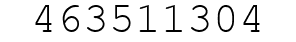 Number 463511304.