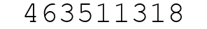 Number 463511318.