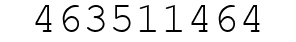Number 463511464.