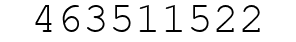 Number 463511522.